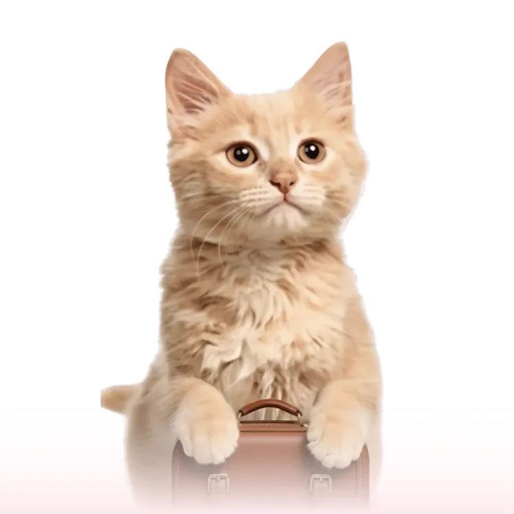 Documento para viagem de gato